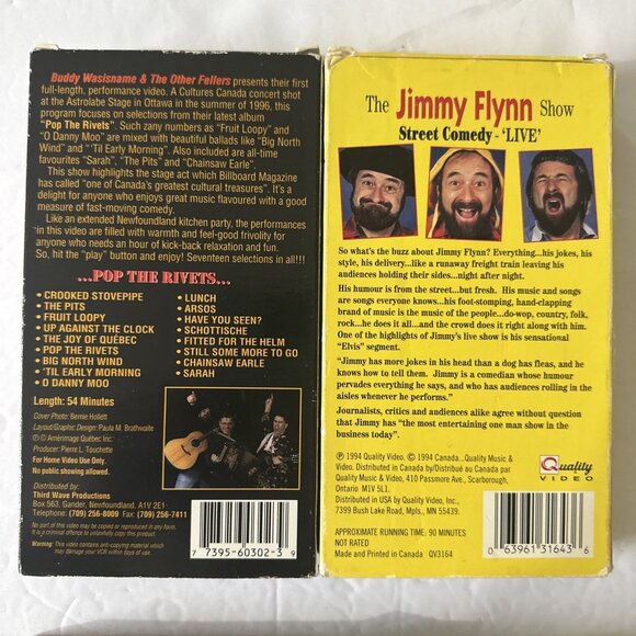 Newfoundland Outdoors Lloyd Colbourne VHS Lot RARE! +Buddy Wasisname Jimmy Flynn - Picture 4 of 9